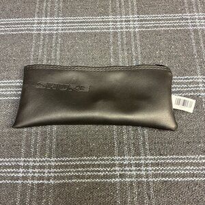 Shure Microphone Zipper Case Black Bag